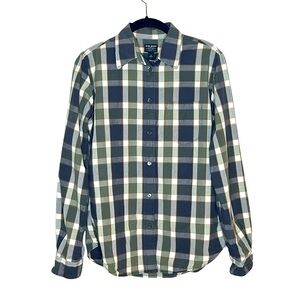 FILSON Gray Highland Plaid Button Down Shirt